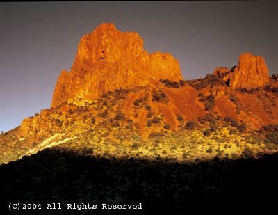 Casa Grande Sundown Giclee Art Print 12x16