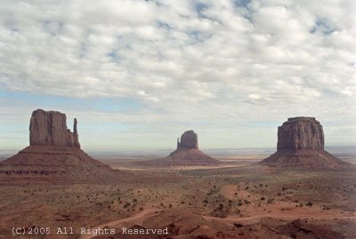 Alone in Monument Valley II Giclee Art Print 12x16