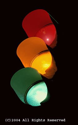 Traffic Light Giclee Art Print 12x16