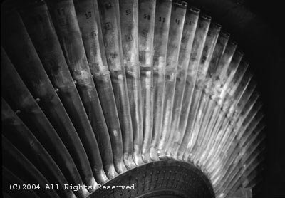Turbine Blades III Giclee Art Print 12x16