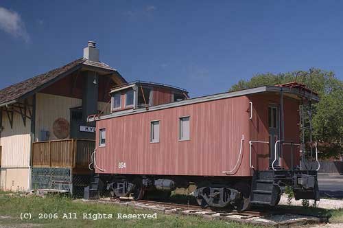 Kyle Train Depot Giclee Art Print 12x16