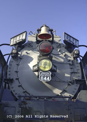Engine 844 Front Giclee Art Print 12x16
