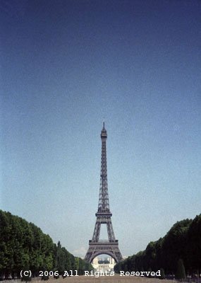 Effiel Tower Giclee Art Print 12x16