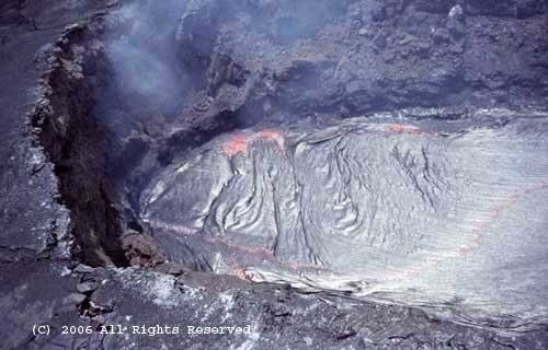 Kilauea Crater Giclee Art Print 12x16