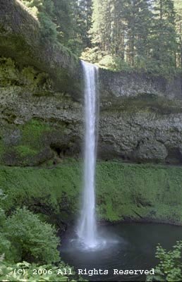 Silver Falls Giclee Art Print 12x16