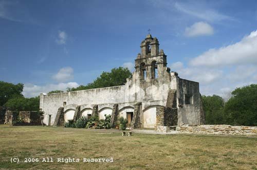 San Juan Church II Giclee Art Print 12x16