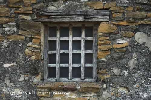 Mission Window Giclee Art Print 12x16