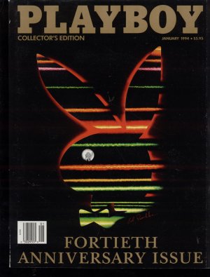 Playboy January 1994 40th Anniversary issue