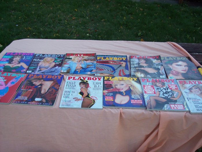 Playboy 1986 12 issues Free Shipping USA Melanie Griffith