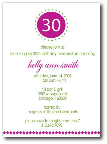 Modern Star Birthday Number Invitation/Announcement