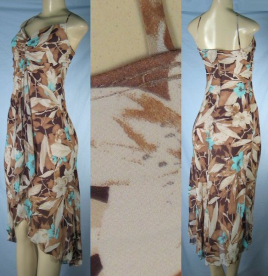 Kitty - Junior Strappy Dress with Ruffle Bodice Accent & Fashion Hem
