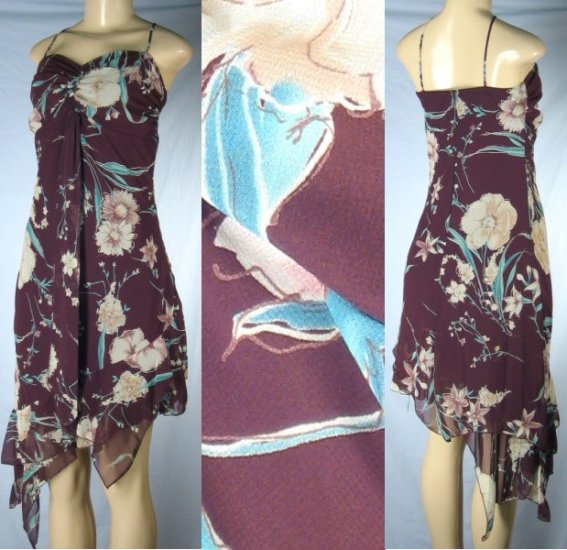 Kitty - Junior Strappy Dress with Hanging Bodice Accent & Fashion Hem
