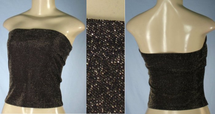 Selections - Juniors Glitter Tube Tops