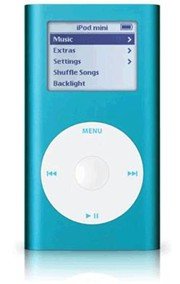 Apple iPod Mini 6GB 2nd Generation MP3 Player BLUE