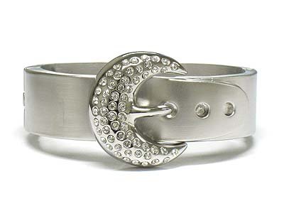 Crystal belt bangle bracelet(M1165CL-82533)
