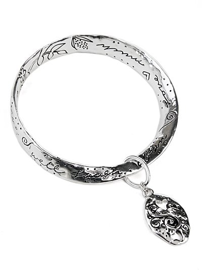 Live well, laugh often bracelet(b109as_5HD)