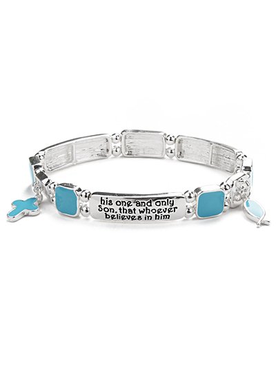 Bible Inscribed bracelet(b1457lfstq_4HD)