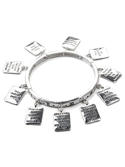 10 commandments charms bracelet(b1488lfas_4HD)