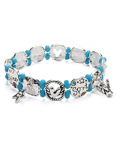 Shine Spirit Fly Soul stretch bracelet(b1518lfstq_4HD)
