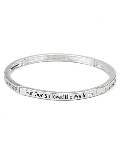 Bible Inscribed bracelet(b21803ats_28HD)