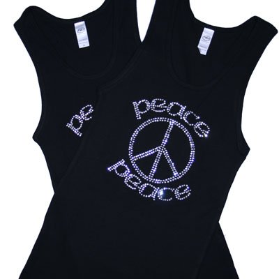 Peace tank top( Junior size)