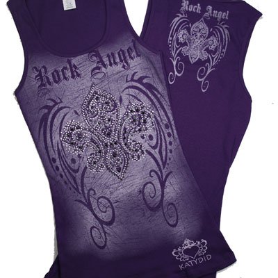 FLEUR/ROCK ANGEL Rhinestone TANK TOP