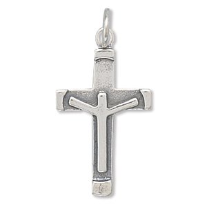 Sterling Silver Crucifix Charm