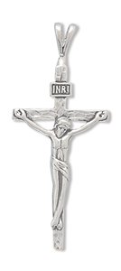 Oxidized Crucifix Pendant(73158)