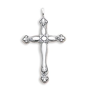 2" Antique Cross Pendant