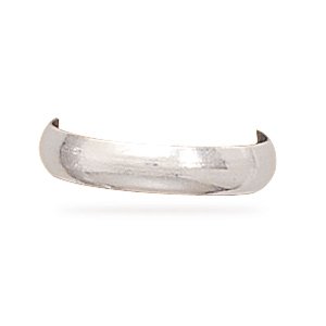Polished Band Toe Ring(9192)