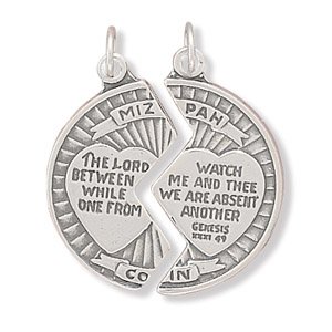 Mizpah Break Apart Coin Charm(72990)