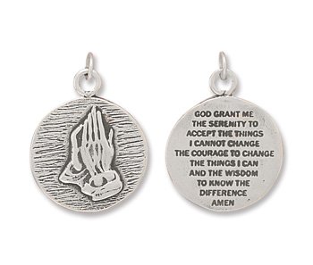 Reversible Charm with Praying Hands(73166)