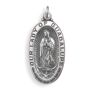 "Our Lady of Guadalupe" Medallion Charm(73729)