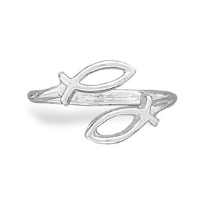 Adjustable Ichthys Ring(82493)
