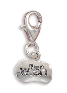 "Wish" Charm with Lobster Clasp73316)