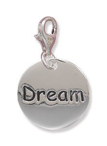 Polished "Dream" Charm with Lobster Clasp(73333)