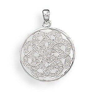 Crystal Celtic Design Fashion Pendant(W5031)