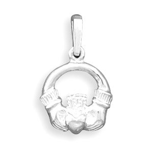 Polished Claddagh Pendant(73475)
