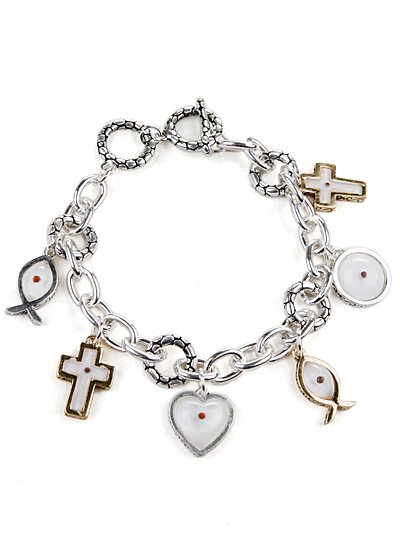 Mustard Seed Toggle bracelet(b4450sg_37)