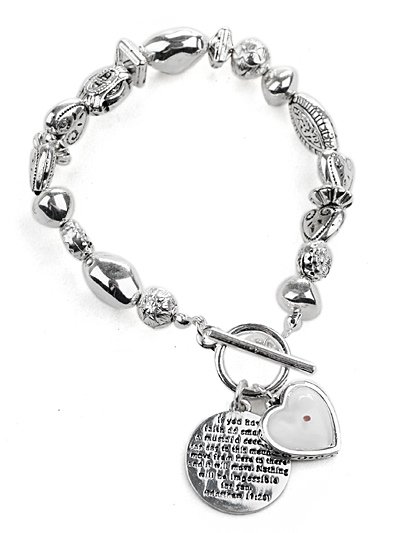 Mustard Seed & heart bracelet(b4451s_37HD)
