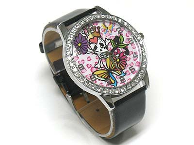 Tattoo background watch(N1573BK-65104)