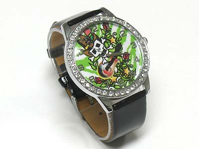 Tattoo background watch(N1573BK-65106)
