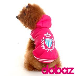 Pets-Crown hooded sleeveless T-shirt