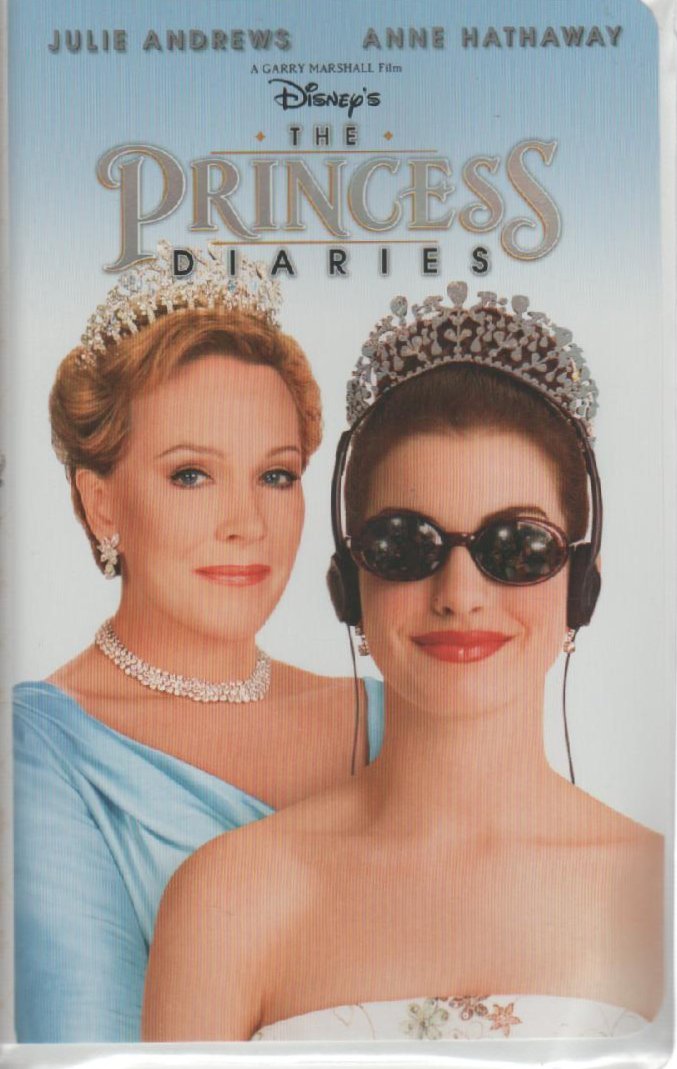 The Princess Diaries Vhs Julie Andrews Anne Hathaway