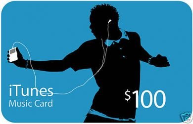 iTunes Gift Card Authorization Code $100 Music USA only (100% real goods)