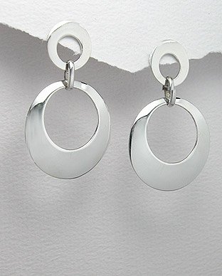 polished silver rounds