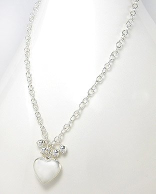 hearts and baubles necklace