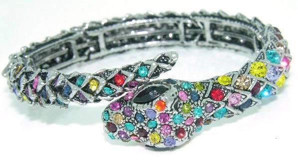 Geniune Swarovski Crystal Snake Bracelet
