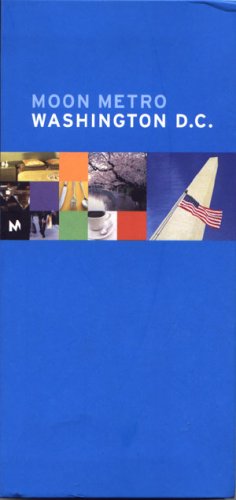 Moon Metro Travel Guide Washington D.C. sightseeing book maps