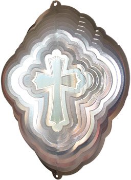 Cross Wind Spinner - silver-zinc
